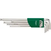 Stahlwille Kuusiokoloavain 96432600; 1,5-10 mm; 9 kpl.
