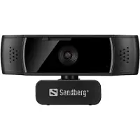 Sandberg USB Webcam Autofocus DualMic verkkokamera