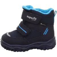 Superfit Talvisaappaat 'Husky 1' marine / taivaansininen / valkoinen