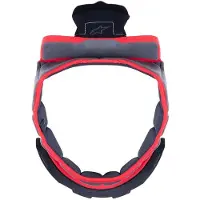 Alpinestars S-R10 -päälaen pehmuste Kruunutyyny Musta unisex, size XSS10mm