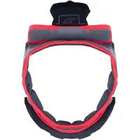 Alpinestars S-R10 -päälaen pehmuste Kruunutyyny Musta unisex, size XLX10mm