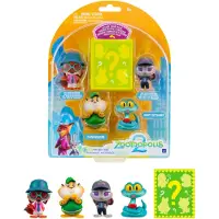 Zootropolis Tiny Tails Figure 5 Pack 4 Cm - Multi/patterned - ONE SIZE