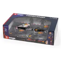 Bburago 78515 F1 Red Bull Verstappen & Perez 1:43 Auton Pienoismalli 4 Yksiköt
