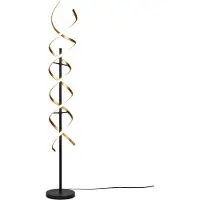 TRIO Sequence LED lattiavalaisin 32W 2300+3000+4000K 150cm mattamessinki/mattamusta