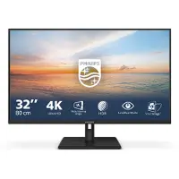 Philips 1000 series 32E1N1800LA/00, 80 cm (31.5"), 3840 x 2160 pikseliä, 4K Ultra HD, LCD, 4 ms, Musta