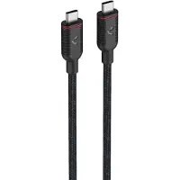 Unisynk USB4 USB-C tiedonsiirtokaapeli 1 m (musta)