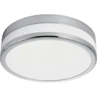Eglo PLAFONDI EGLO LED PALERMO 225 KROMI IP44