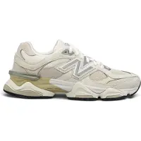 New Balance unisex. U9060V1 9060 white sneakers (37), Beige, Fabric, Flat, Laces, Casual