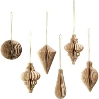 Broste Copenhagen Christmas mix joulukoriste 6-pack Natural brown