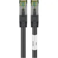 Pro RJ45 (CAT 6A, 500 MHz) patch-kaapeli CAT 8.1 S / FTP raakakaapelilla, 16706