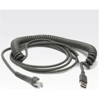 Zebra – Motorola CBA-U12-C09ZAR, Harmaa, USB A, 2,74 m