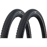 Schwalbe G-One overland performance TLR gravel -rengas 700x40c musta heijastin