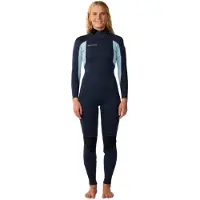 Rip Curl Trad 5/4 Mm Pitkähihainen Neopreenipuku Jossa Vetoketju Selässä