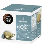 Nescafe | Dallmayr Crema d'Oro Caffè Latte - 16 kapselia Dolce Gusto-koneisiin