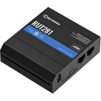 Teltonika networks rut281 sim esim 4g/lte/3g/2g router with global teltit modem