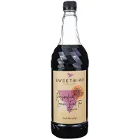 Sweetbird Makusiirappi jääteelle Passionfruit Lemon Iced Tea, 1 l