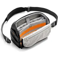 Inateck FB02001, Unisex, Olkalaukku, Magneettisuljenta, Vetoketju, Takatasku, Sivutasku, Aikuinen, Roisketiivis (FB02001_BLACK)