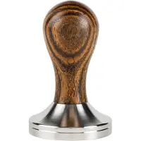 Sorso Barista tampperi, ruostumaton teräs, puisella kahvalla, 58 mm – ruskea