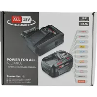 Bosch Akku + laturi 18 V 4,0 Ah