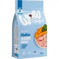 Kärkkäinen Wow dog minis kana 1kg adult kuivaruoka