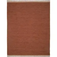 Classic collection Pure matto 170x230 Cm - Sileäksi kudotut matot Villa Terracotta - PU104TR