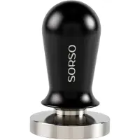 Sorso Barista dynamometrinen tampperi, ruostumaton teräs, alumiinikahva, 58 mm – musta