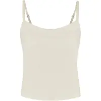 OW Collection Luma Tie Top - Beige - M