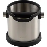 Sorso Barista knock box, ruostumaton teräs – hopea
