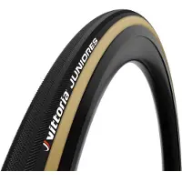 Vittoria Juniores Tubular Tyre 20", musta/beige 21-406 | 20" 2022 Pistosuojatut renkaat
