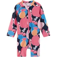 Reima Moomin Sandig Auringonkestävä Haalari Soft Coral Soft Coral-86 cm Vaaleanpunainen 86 cm Tytöt