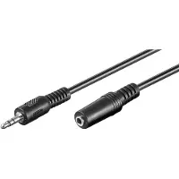 Pro Kuulokkeet ja äänen AUX-jatkokaapeli 3-nastainen 3,5 mm
