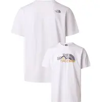 The North Face Paita 'MNT LINE RG SS' valkoinen