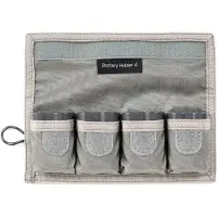 Think Tank Battery Holder 4 (Wallet 4 standard DSLR or Mirrorless Batteries) Grey muistikortti-/patterikotelo