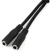 StarTech.com – Headset adapter with headphone/mic plugs (MUYHSMFF)