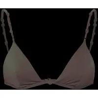 Weekday Knot Triangle Bikini Top - Brown - S
