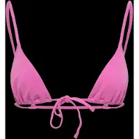 Weekday Triangle Bikini Top - Pink - XS