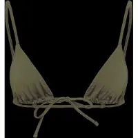 Weekday Triangle Bikini Top - Khaki green - S