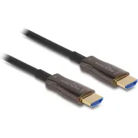 DeLOCK – Active Optical HDMI Cable with metal armouring 8K 60 Hz 20 m (86030)