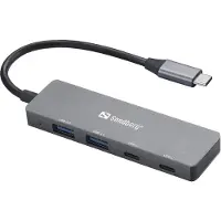 Sandberg USB-C to 2xUSB-A + 2xUSB-C Hub (136-50)