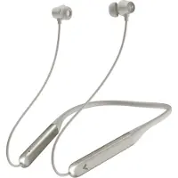 Verbatim TruSound ANC Neckband -korvakuulokkeet, Bluetooth 5.4, valkoinen