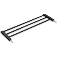 Hauck Pidennysosa Turvaportti 21 cm, Black