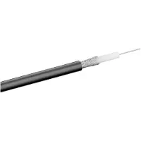 Pro RG 58 coax cable Musta - 100m