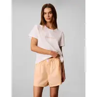 Calvin Klein S/S Tee Short Set - Coral - M