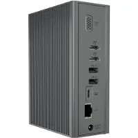 Icy Box – IB-DK2262AC, Langallinen, USB 3.2 Gen 1 (3.1 Gen 1) Type-C, 55 W, 10,100,1000 Mbit/s, Antrasiitti, MicroSD (TransFlash), SD
