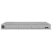 Ubiquiti USW-Pro-Max-24-PoE UniFi 24-porttinen multi-gigabit PoE++ kytkin, jossa on kerros 3 -toimintoja ja Etherlighting. (USW-Pro-Max-24-PoE)