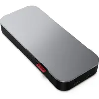 Lenovo Go USB-C Laptop 20000mAh, 65W -varavirtalähde, Ukkosenmusta