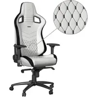 Noblechairs EPIC Faux Leather White