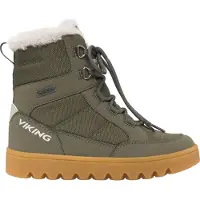 Viking Fleek Zip GTX Talvikengät, Pine/Olive, 33