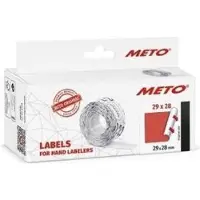 Meto Price labels 29x28 flour red 5 rls/1000
