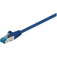 Pro CAT 6A patch-kaapeli, S/FTP (PiMF), sininen